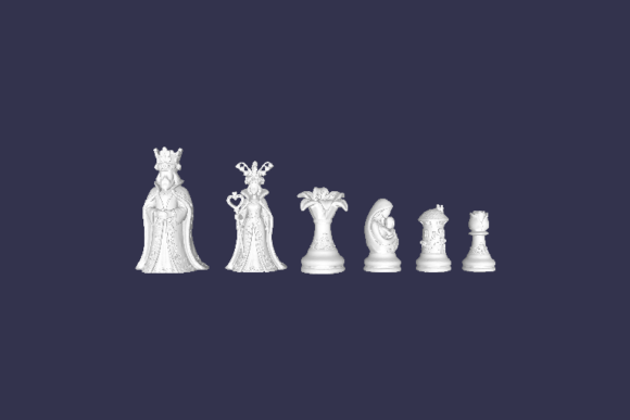 Creating a Personal Touch with a Mother's Day Chess Set - 3D Printable