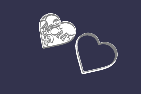 Creating Special Mother's Day Cookies with a 3D Printable Cookie Cutter