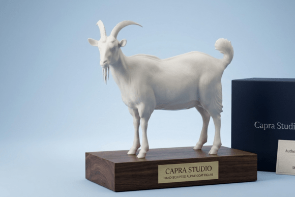 Discover the Versatile Goat 3D Printable Model