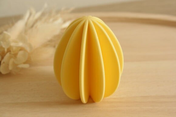 Easter Egg Star Decoration 3D Print
