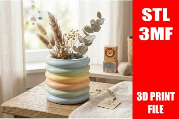 Explore Vase 3 3D Print STL File