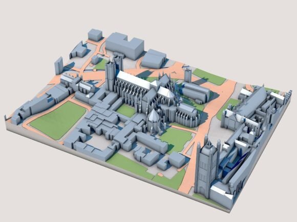 Explore Westminster Abbey – 3D Printable: A Versatile Architectural Model