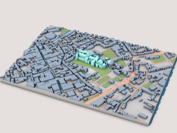 Exploring Canterbury Cathedral – 3D Printable: A Detailed Architectural Model for Creative Projects