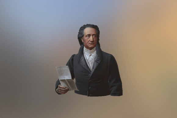 Johann Wolfgang Von Goethe 3D Printable