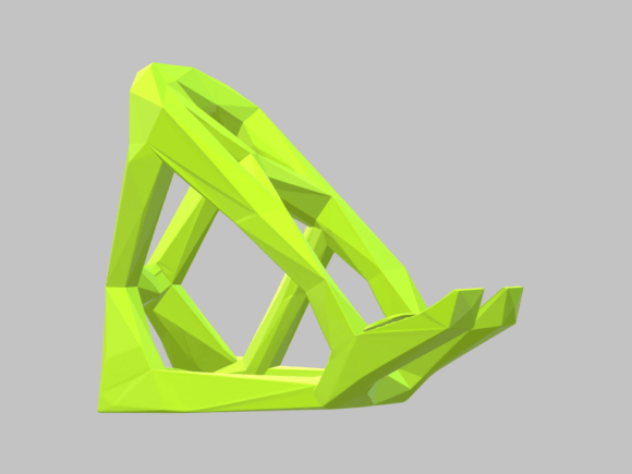 Modern Geometric Phone Stand: A Stylish and Functional Addition to Your Workspace