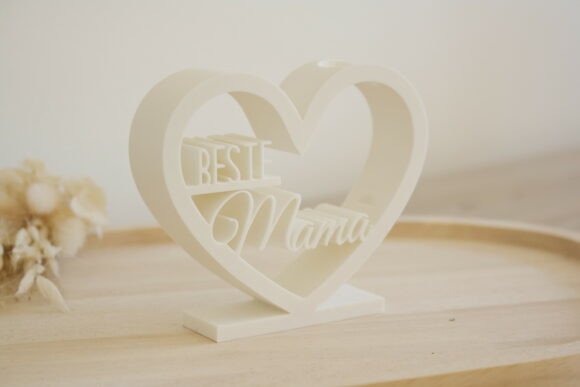 Muttertag Deko Beste Mama 3D Druck: Ein unvergessliches Geschenk