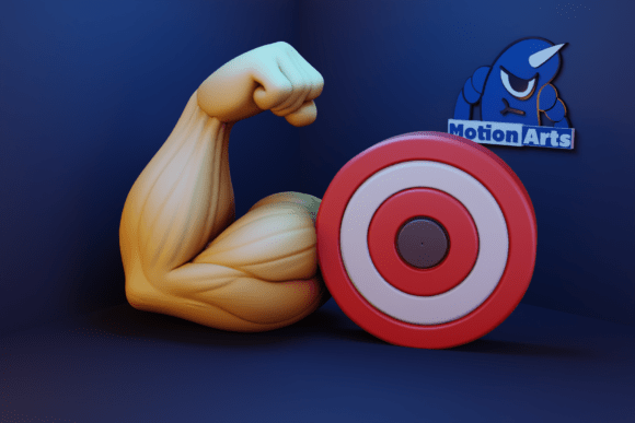 Strong Arm: A Bold 3D Decorative Support