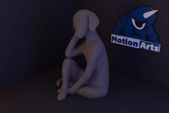 Thoughtful Design: The Thinking Puppy Statue