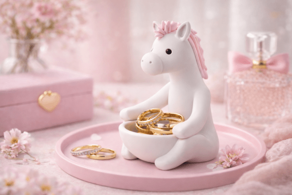 Zebra Jewelry Bowl: A Sweet and Stylish Addition
